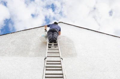 Peinture extérieure à Échevronne — façades et ravalement